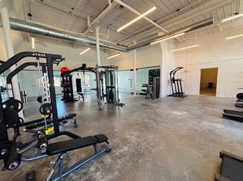 Expansive 24-hour fitness club